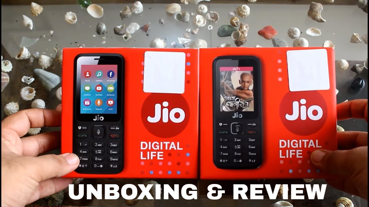 Jio Phone Unboxing Features and Full Review - 2 Diifferent models [Hindi]