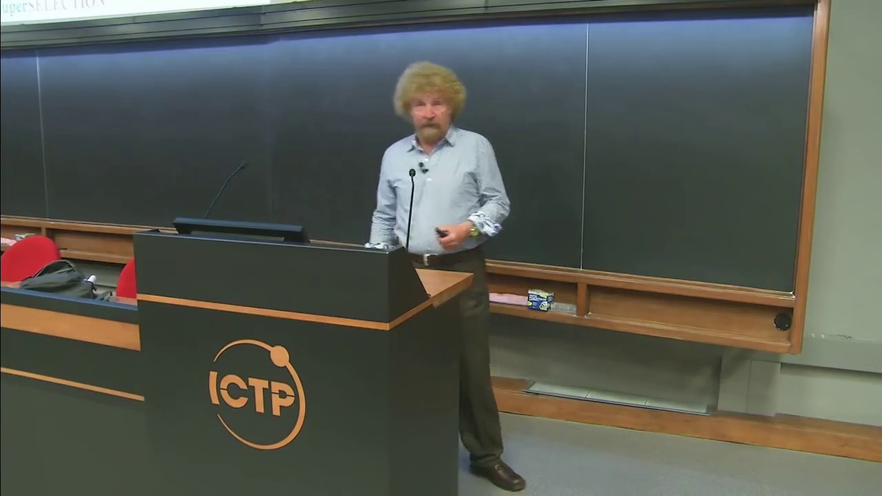 Decoherence and the Quantum Theory of the Classical  &ndash; ICTP Colloquium