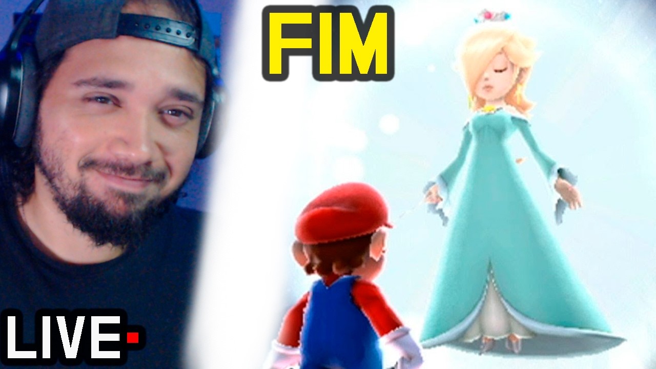 Final de Mario Galaxy... Final do Livro da Rosalina? ( + Fases Extras) - Dia Final