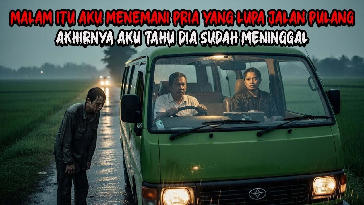 KISAH NYATA‼️AKU MENGANTAR ORANG TERSASAT DI JALAN BERKABUT, TAPI YANG TERSISA HANYA BATU NISAN