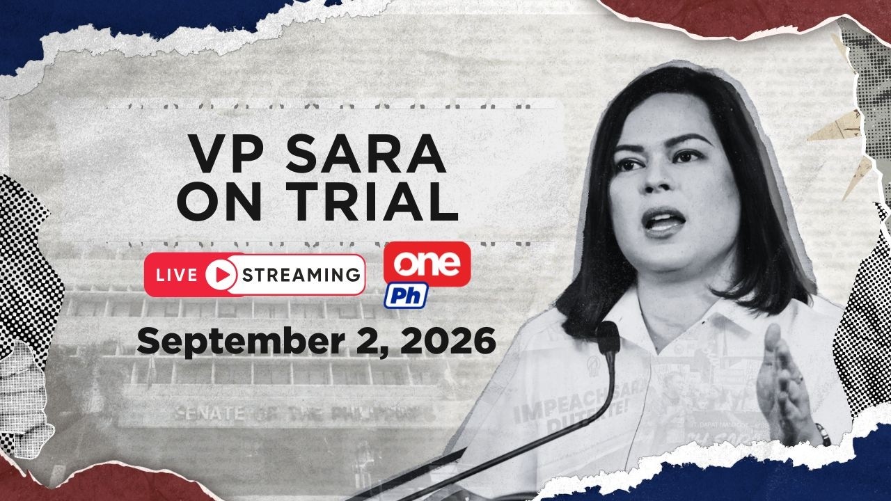 LIVE | Impeachment hearing of VP Sara Duterte - Day 21 #VPSaraonTrial (September 2, 2026)