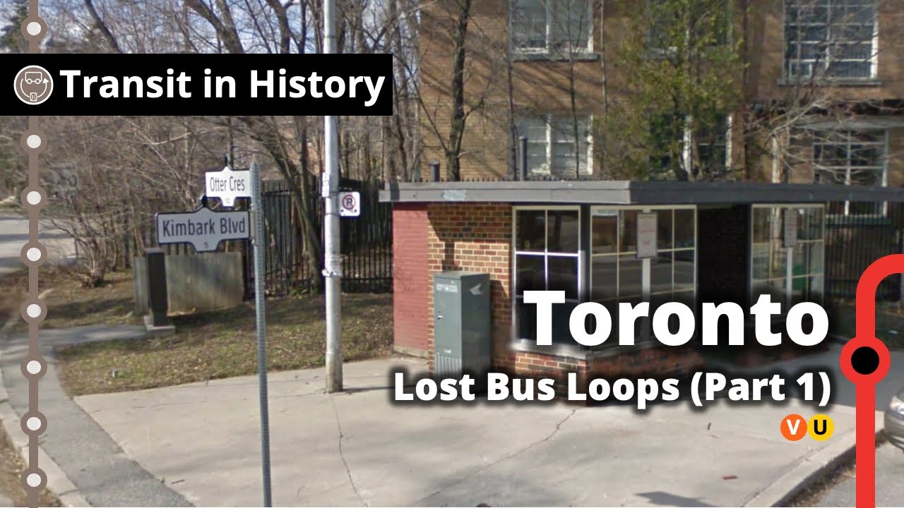 Recently Lost Bus Loops of Toronto