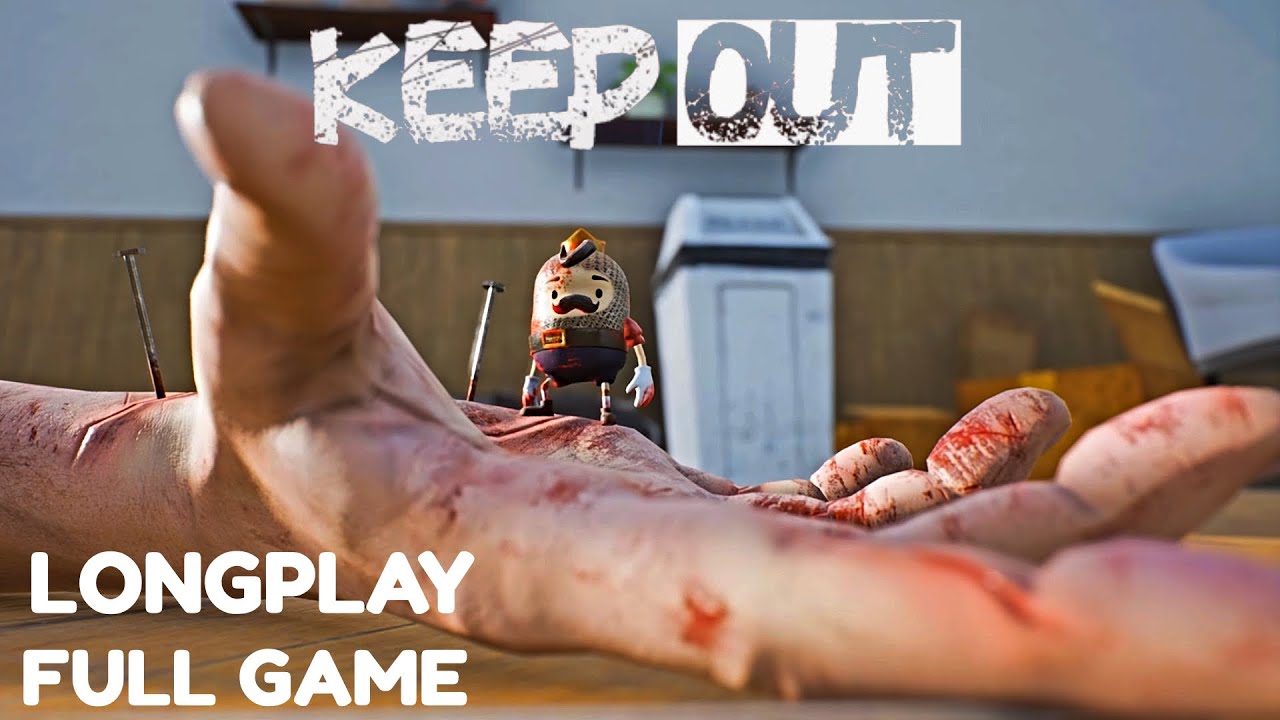KEEP OUT - World of Threatened Toys! | Full Game | Longplay Walkthrough (Horror Adventure Game)