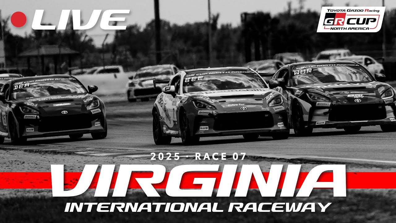 LIVE | Race 1 | VIRginia International Raceway | Toyota Gazoo Racing North America GR Cup 2025
