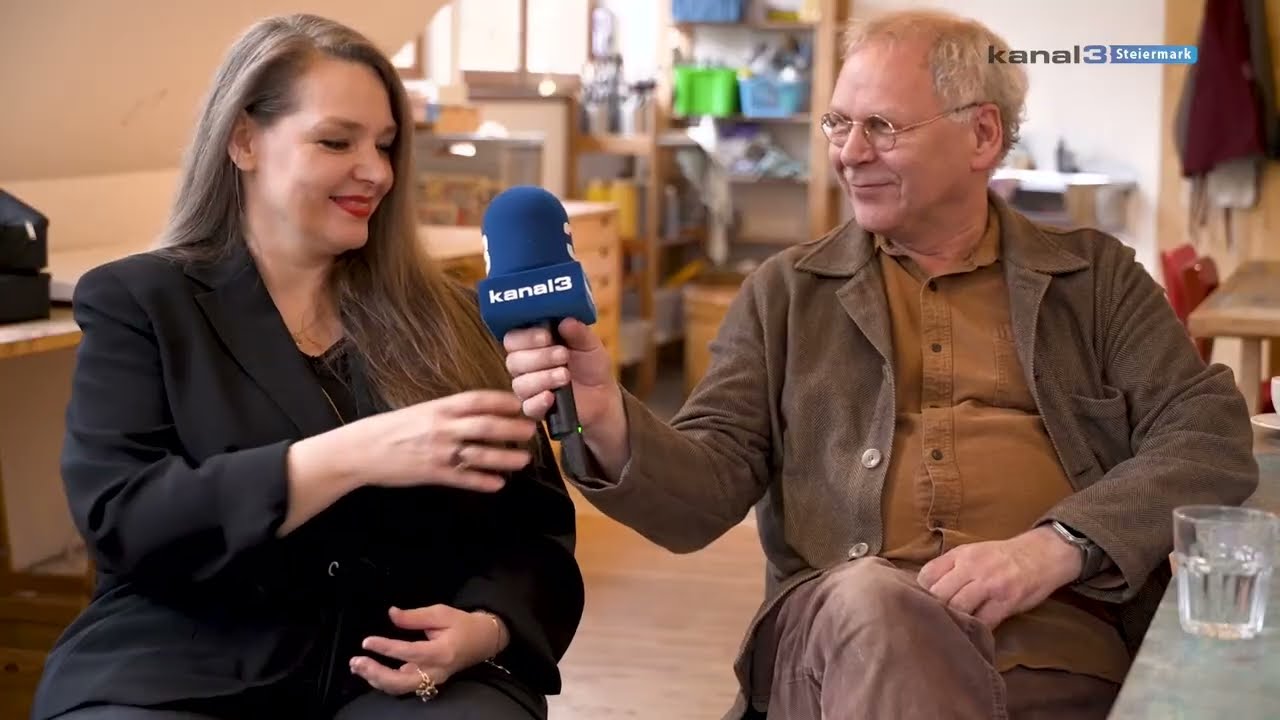 Interview der Woche zur Mal- und Gestaltungstherapie (Kanal3.TV Stmk Magazin KW 7/2026)