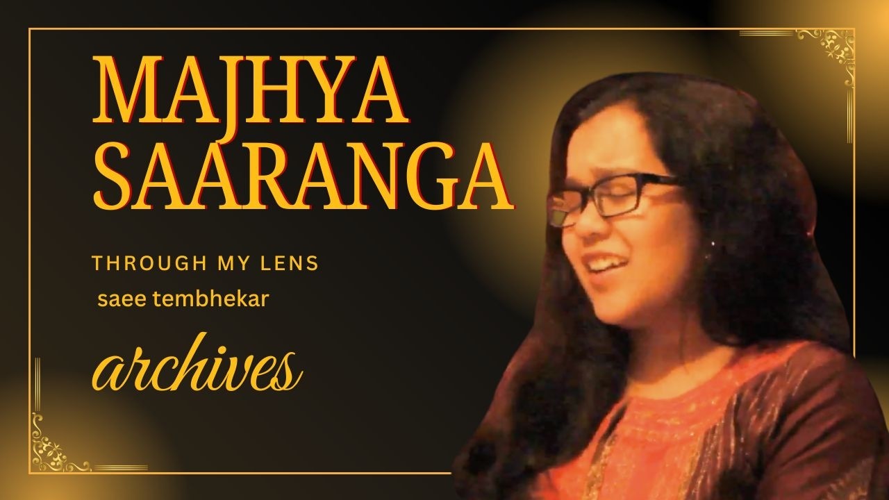 Majhya Saaranga | Marathi Unplugged | Saee Tembhekar Cover