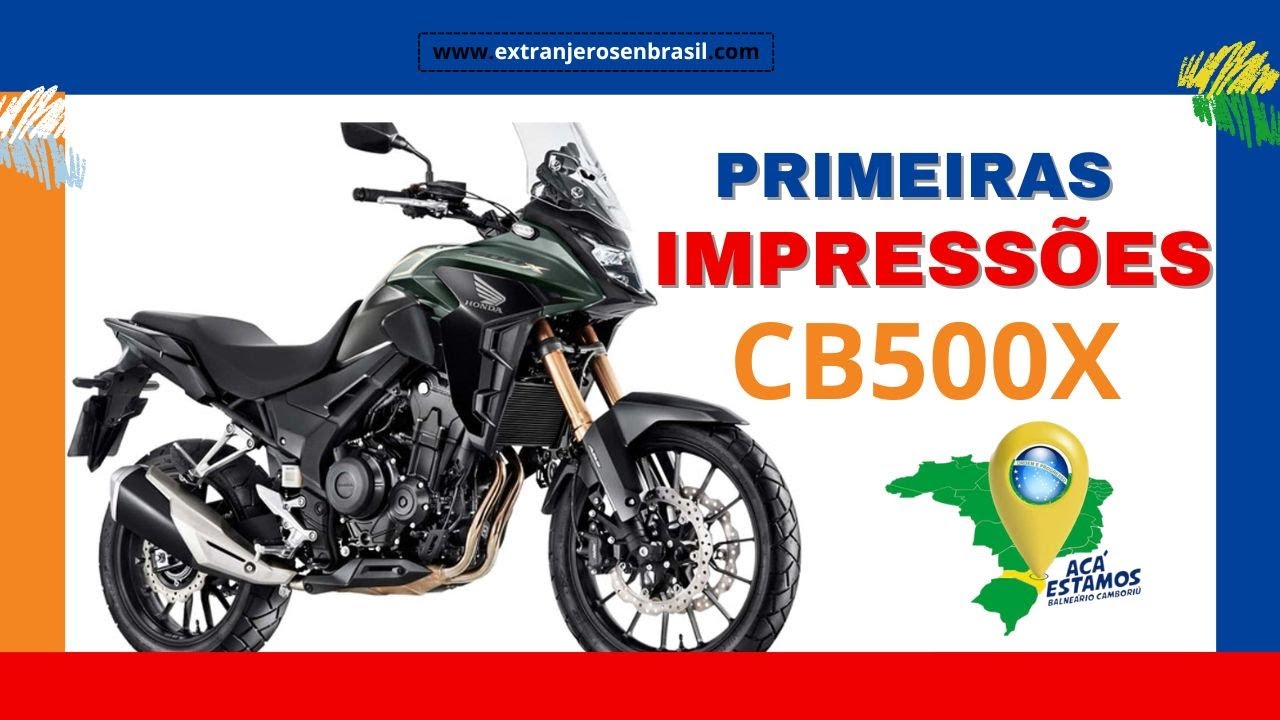 MOTOVLOG CB500X PRIMEIRAS IMPRESSÕES 4K