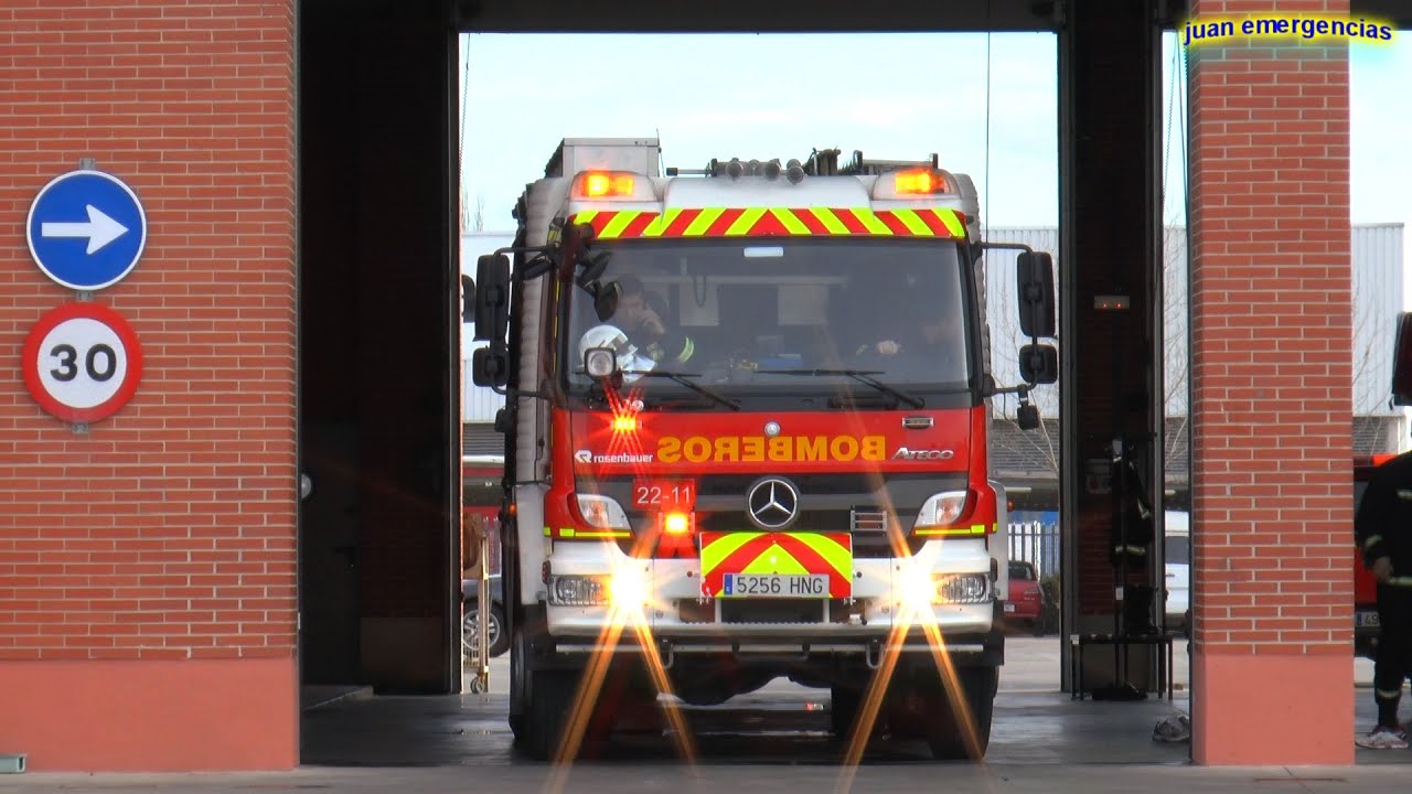 3X Mercedes Atego. Bomberos de la Comunidad de Madrid (22-11,22-12,22-30)