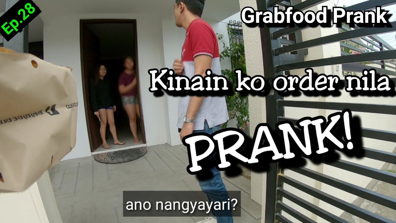 KINAIN KO YUNG ORDER PRANK (MAY NAGALIT) | Grabfood Vlogs