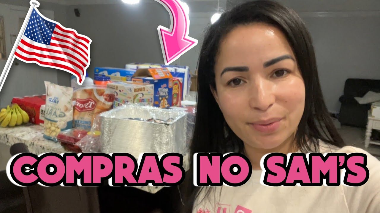 COMPRAS NO SUPERMERCADO ATACADISTA DOS EUA, E QUANTO GASTEI | ATACADO SAMS CLUB
