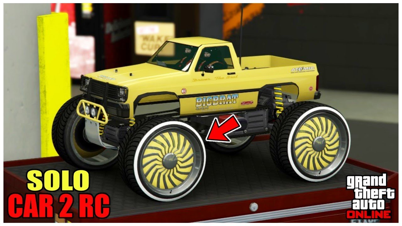 *SOLO* GTA 5 RC Bandito Merge 1.51 *CAR 2 RC* (BENNYS & F1 WHEELS ON RC BANDITO 1.51) PS4 ONLY