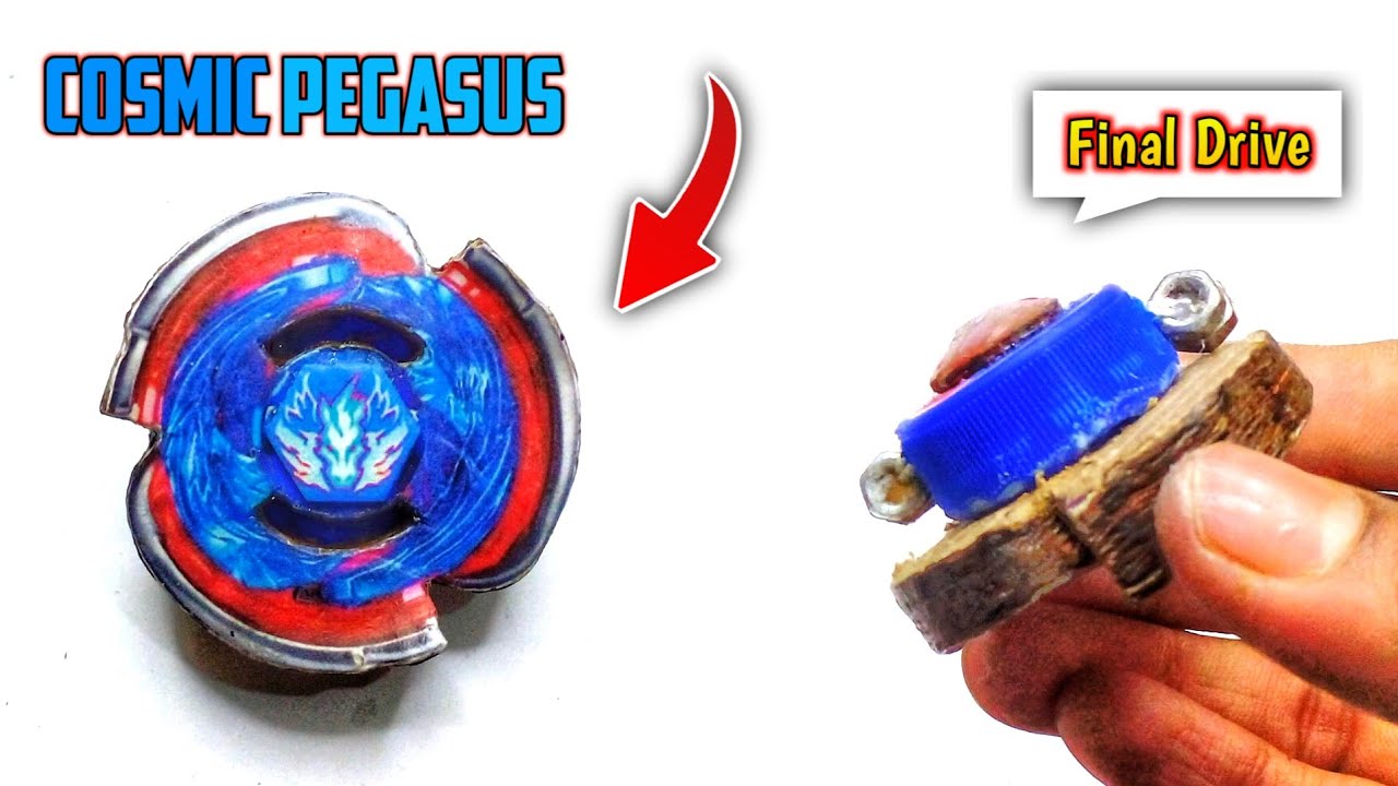 How to Make Cosmic Pegasus Beyblade 🔥| With Final Drive✅