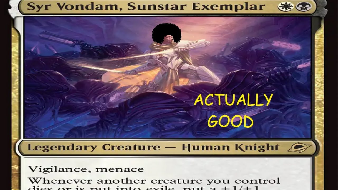 A New Tier 1 Commander? | Syr Vondam, Sunstar Exemplar | MTG Arena Brawl | Echoes of Eternity
