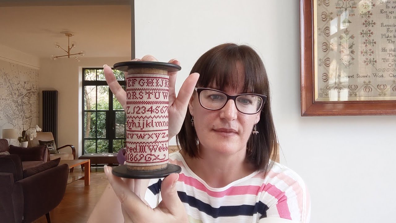 FlossTube #9 - Bats (stitched & real), Spool Finishes (old & new), a Hummel stitch & 5K Celebration!