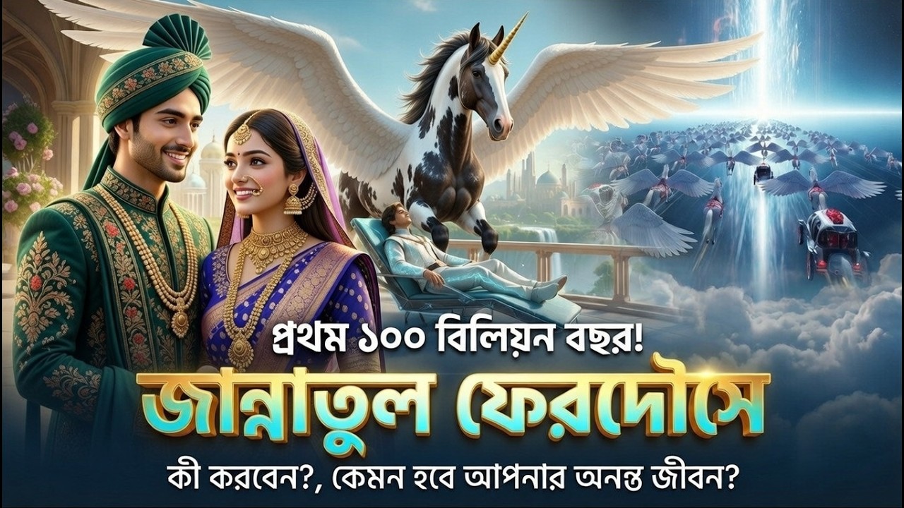 প্রথম ৫০০ বিলিয়ন বছর! জান্নাতুল ফেরদৌসে  কী করবেন?, কেমন হবে আপনার অনন্ত জীবন?