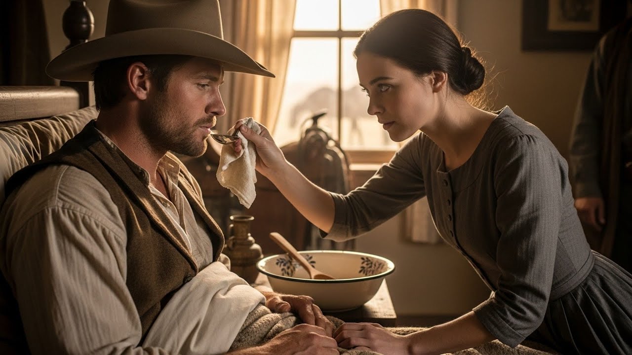 A Cowboy Dying From Fever Woke To A Woman Who'd Nursed Him Back From Death's Door