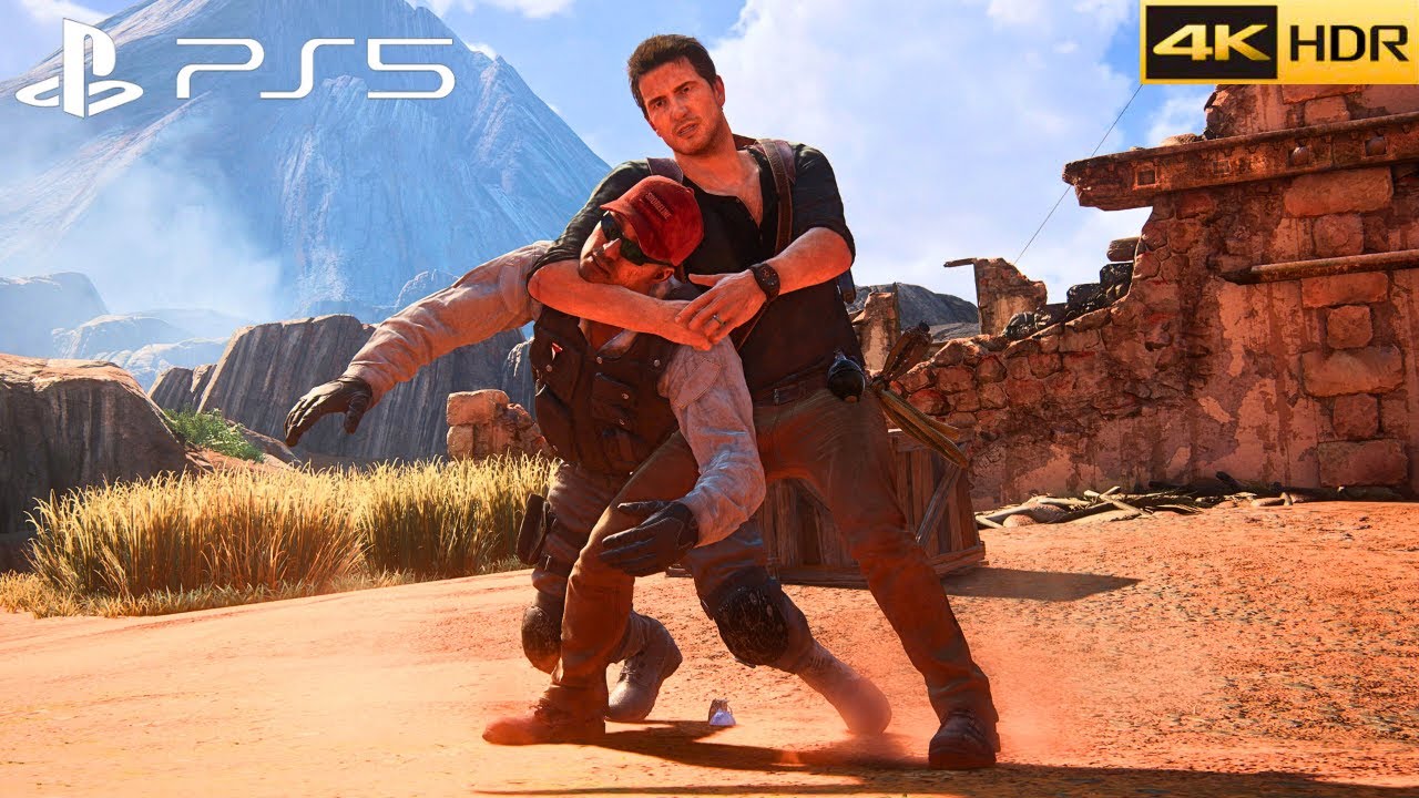 (PS5) Uncharted 4 Crushing Aggressive Gameplay - 4K 60FPS HDR