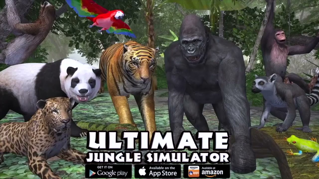 leopard VS Angry Giant Anaconda, Lion, Tiger, Lion, Elephant,  Ultimate Jungle Simulator
