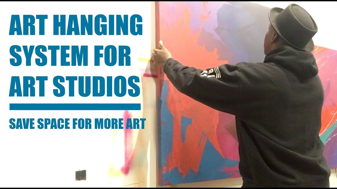 New Art Hanging system For Art Studios