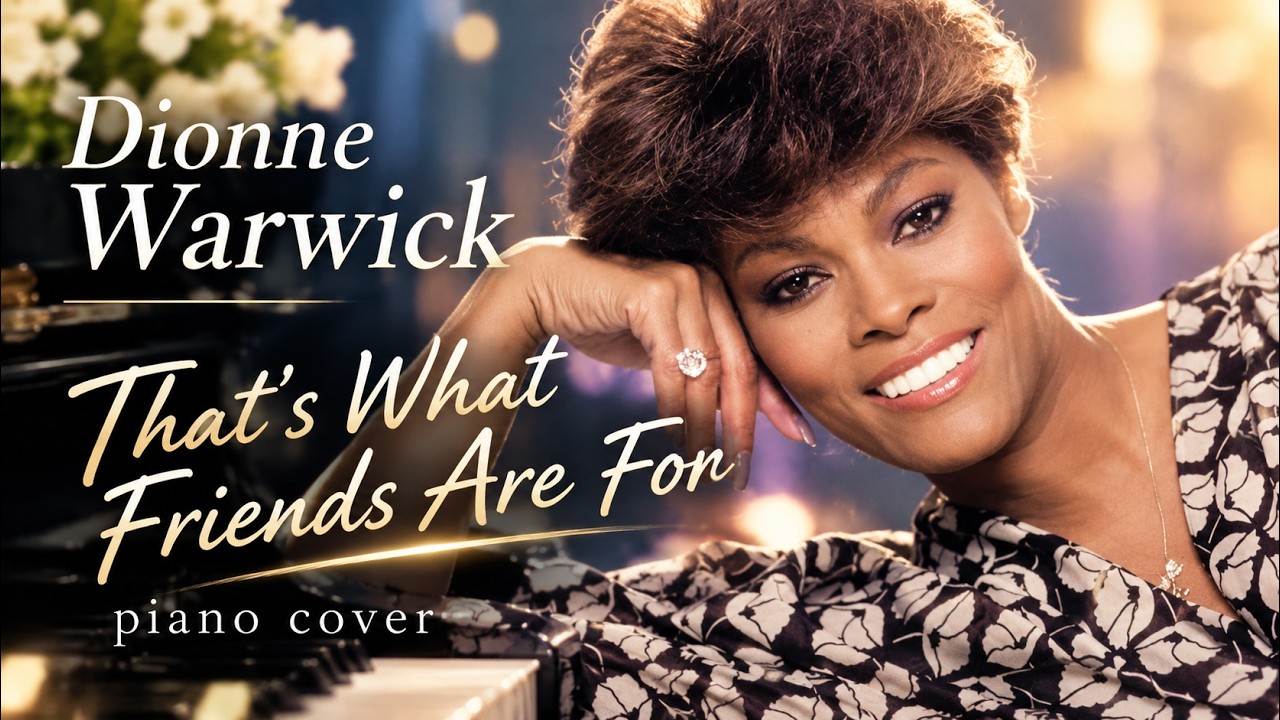 Dionne Warwick & Friends「That’s What Friends Are For」piano cover