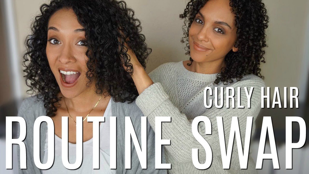 CURLY HAIR ROUTINE SWAP COLLAB WITH RISASRIZOS | DISCOCURLSTV
