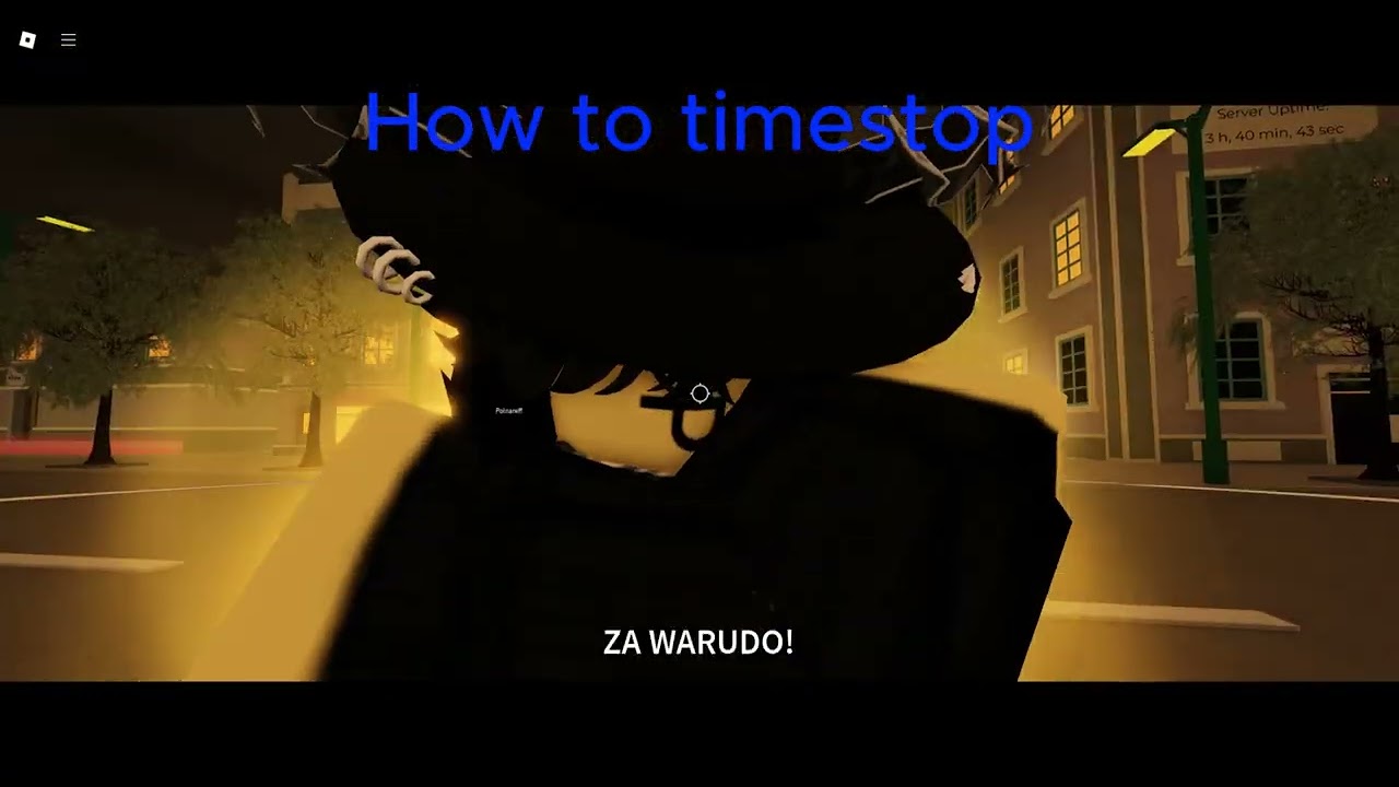 JoJo: Timestop Battlegrounds Guide