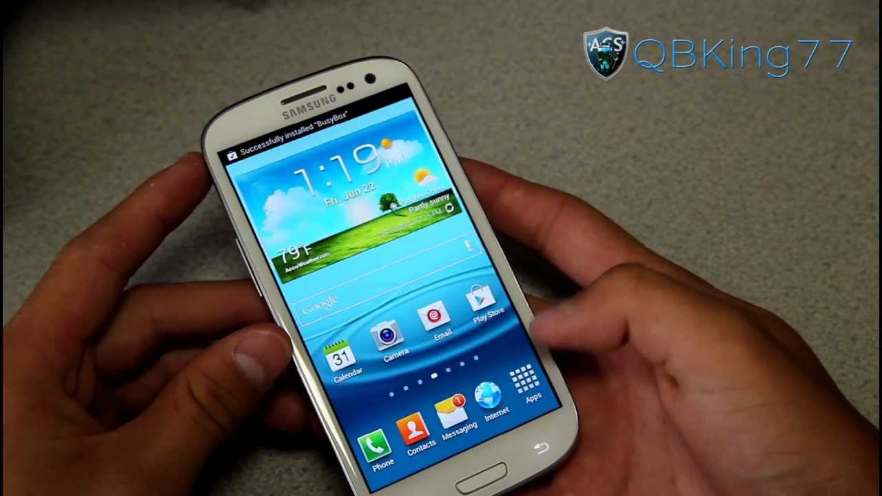 How to Root the Sprint / T-Mobile Samsung Galaxy S III