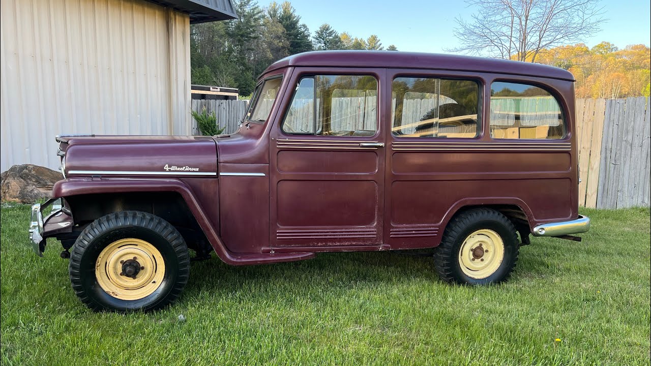 1952 Willys Wagon 4x4 10,700 Original Miles