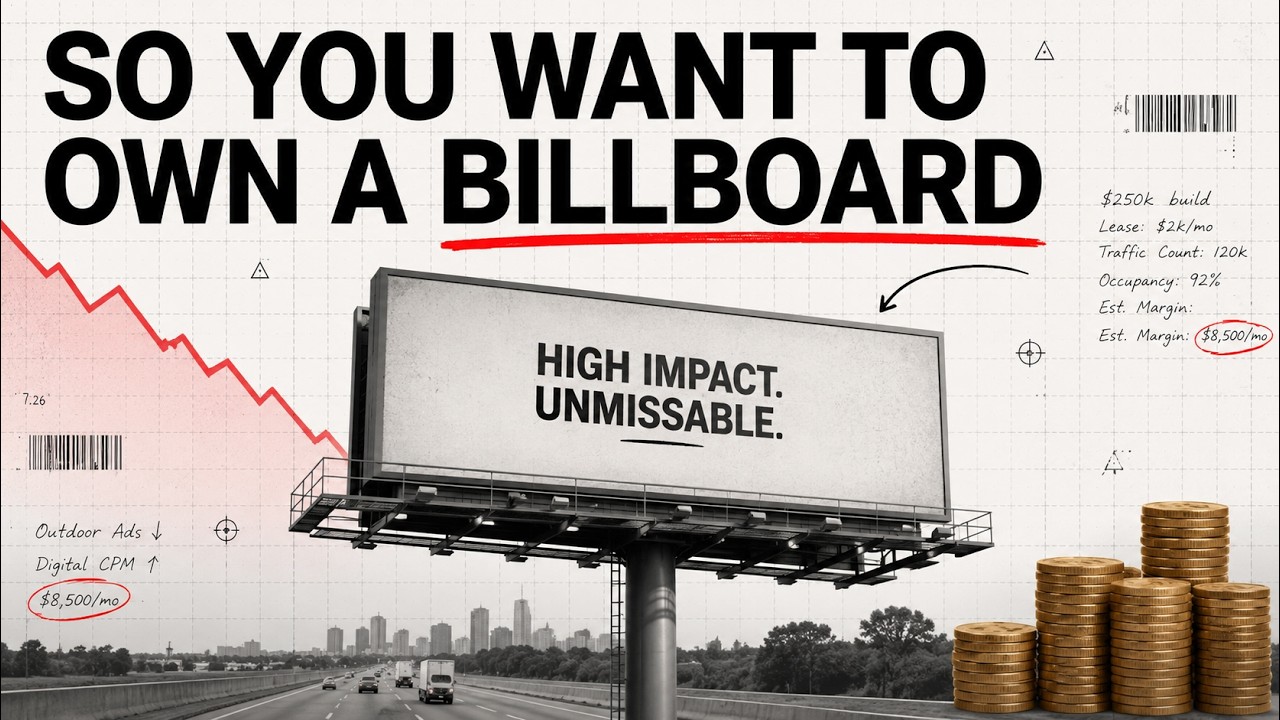 The Economics of Owning a Billboard