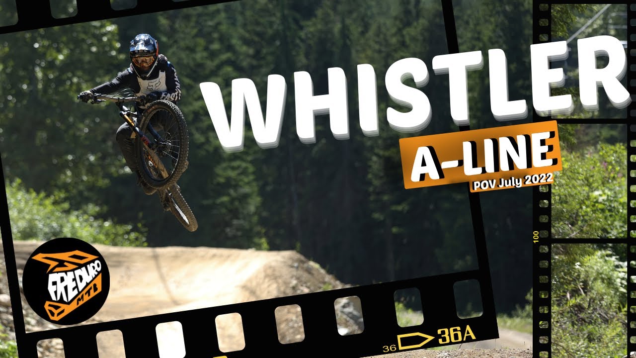 WHISTLER A-LINE! 2022 Full Lap 4K