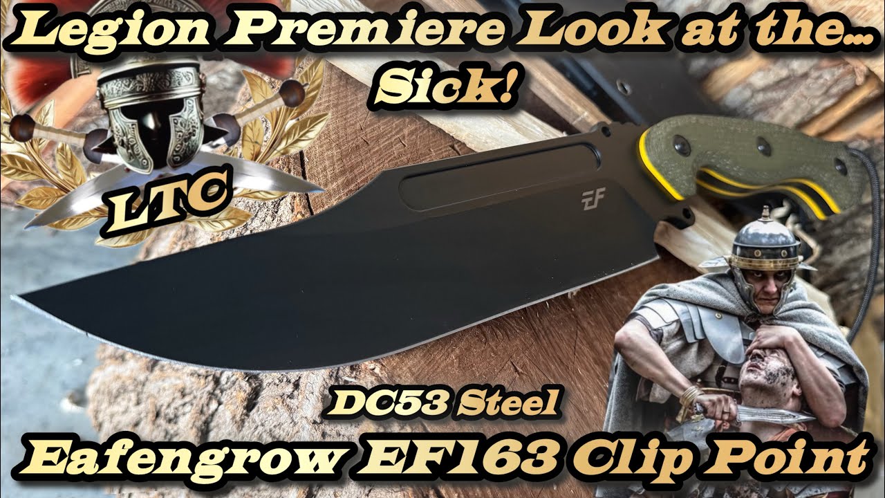 Обзор настольной мыши Eafengrow EF163 Clip Point в цвете DC53 Steel от Legion Premiere. https://a...