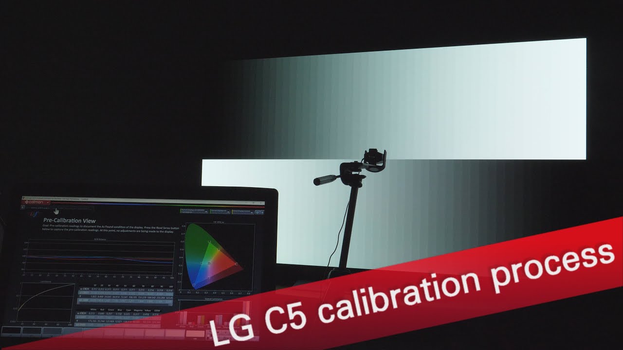 Calibrate with me LG C5 OLED 2025 TV - ambient no comment with tranquil music
