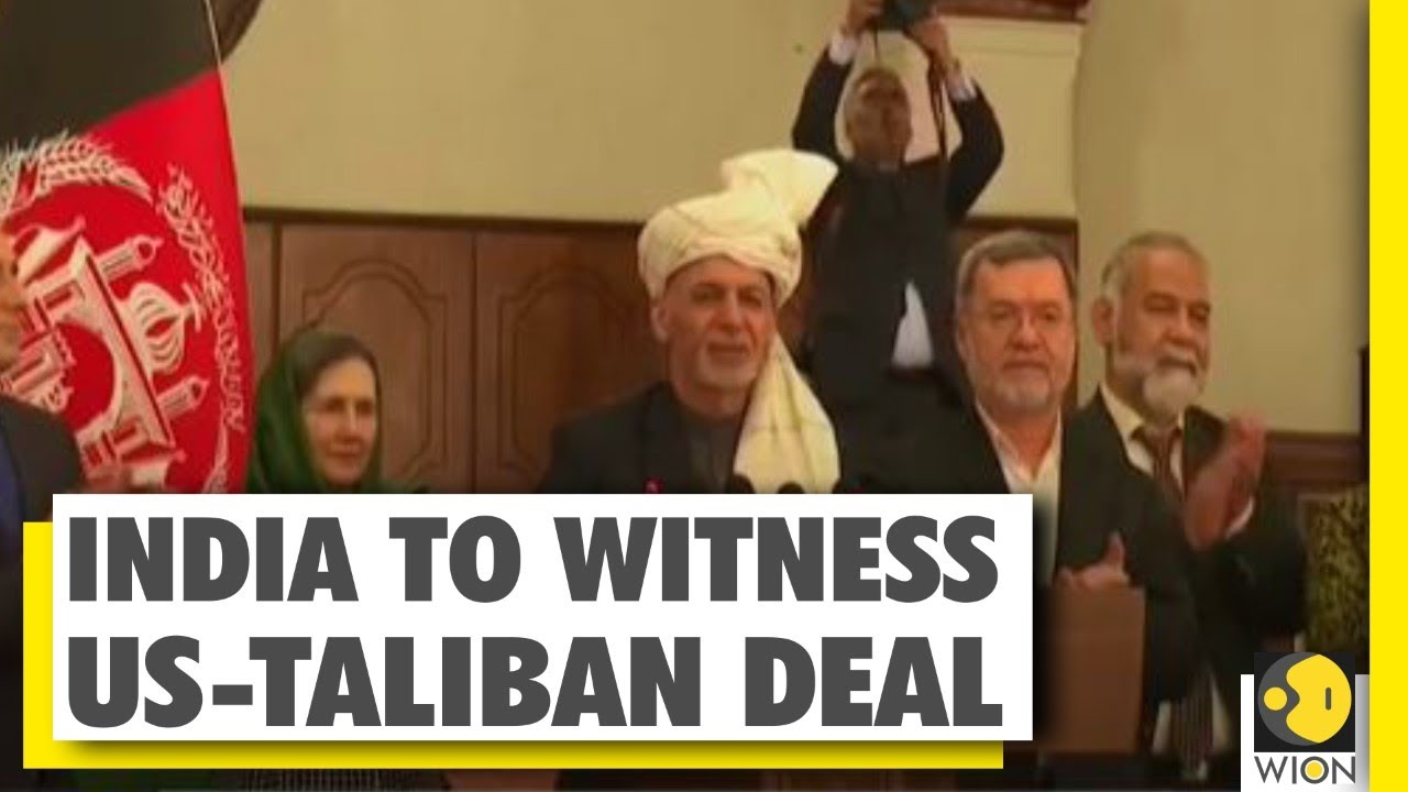 India To Witness US-Taliban Peace Deal | Live Coverage From Doha | WION NEWS