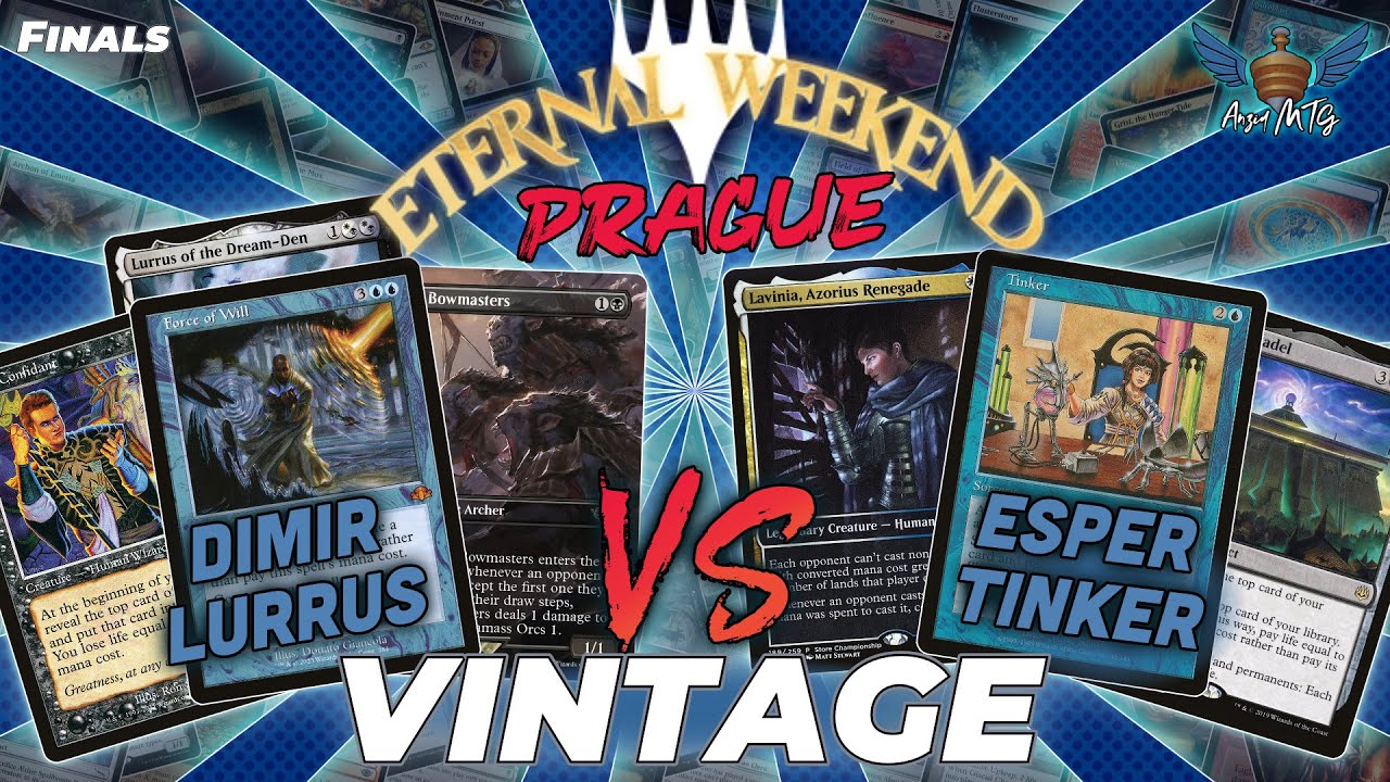 MTG Vintage | Dimir Lurrus vs Esper Tinker | Eternal Weekend Europe 2023 | Finals