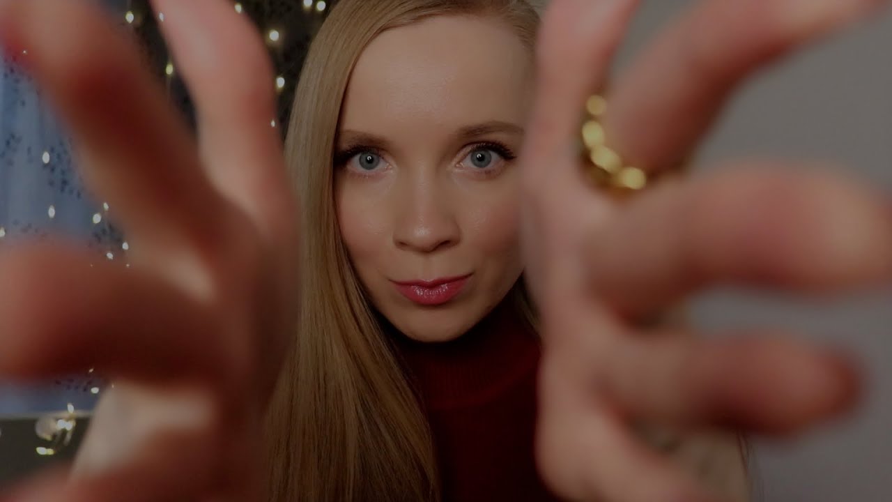 ASMR SUOMI Käsiliikkeitä & Visuaaliset Triggerit ❤️ASMR Auran Puhdistaminen 