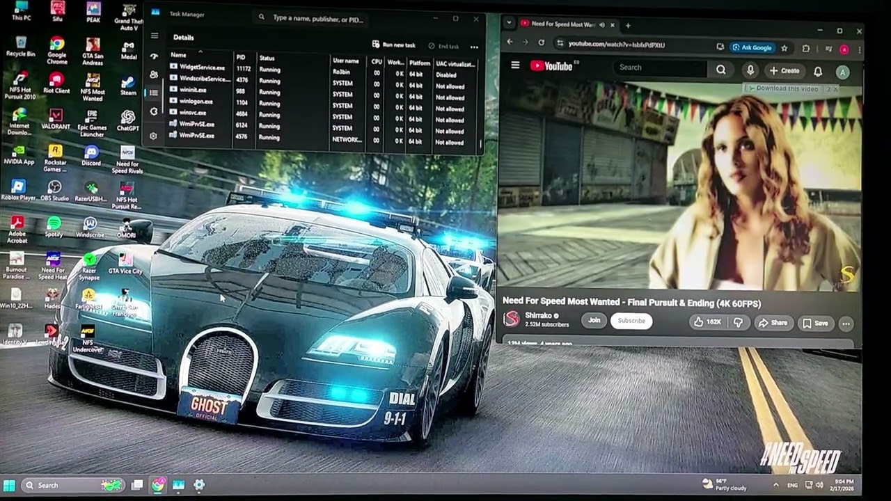 Sargent cross need for speed most wanted screaming has bsod REMAKE 