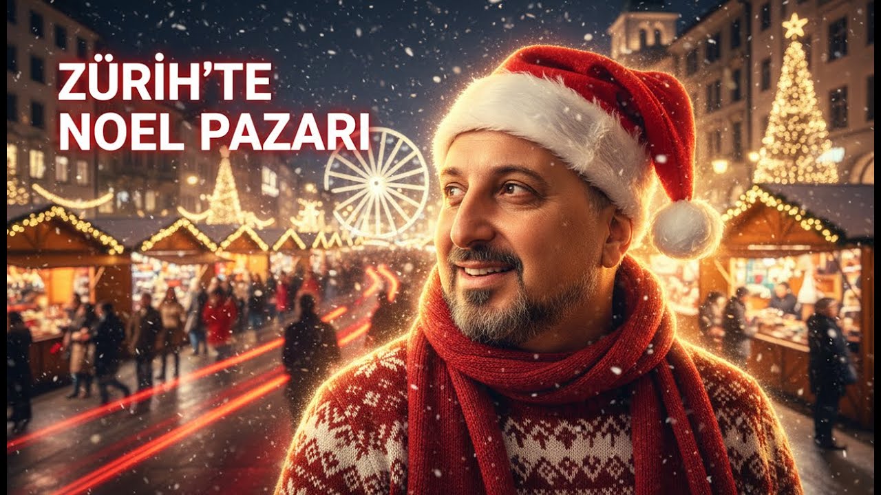 Zürih'te Christmas Pazarları 🎄 | Yılbaşı ve Yeni Yıl Ruhu #christmas #zurich