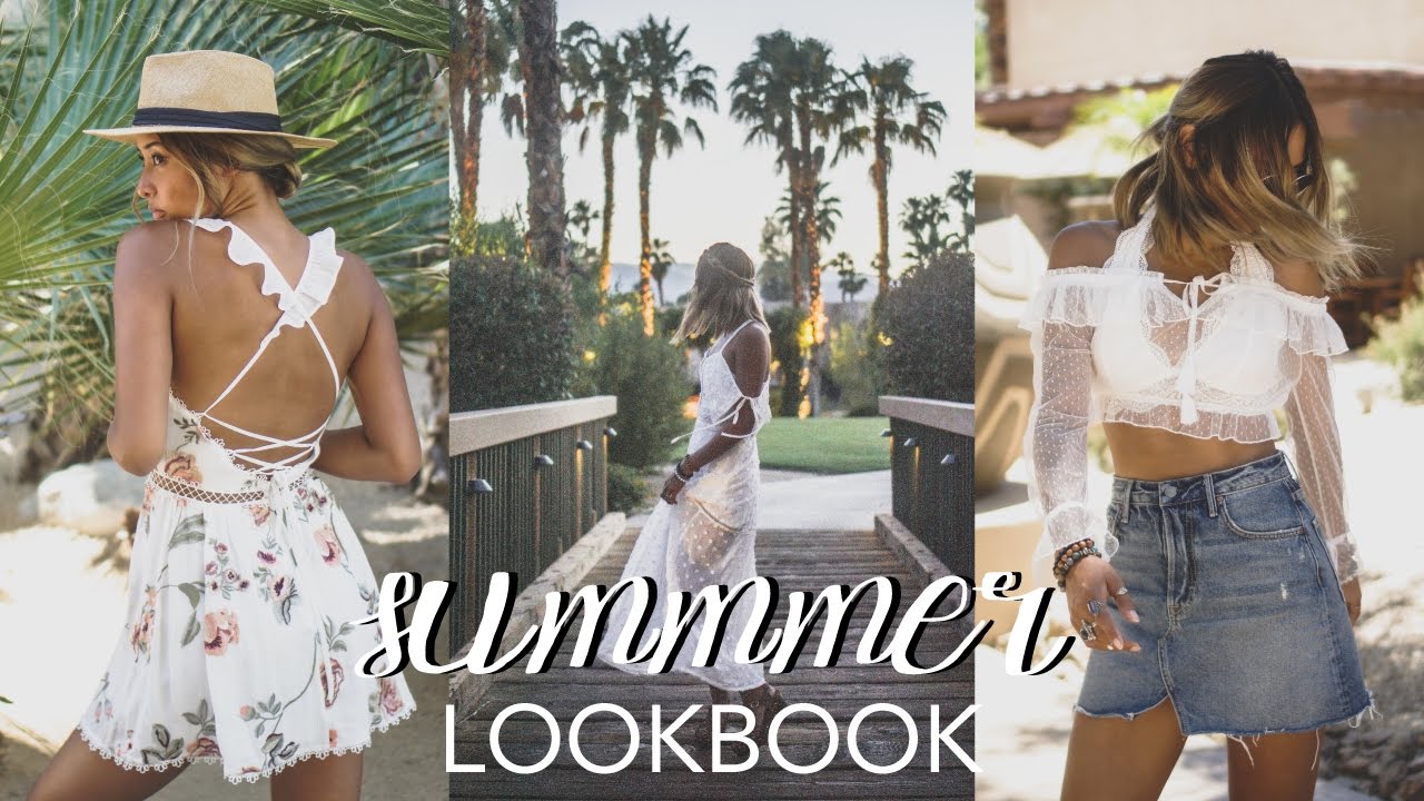 Summer Lookbook // Wearing White For Summer