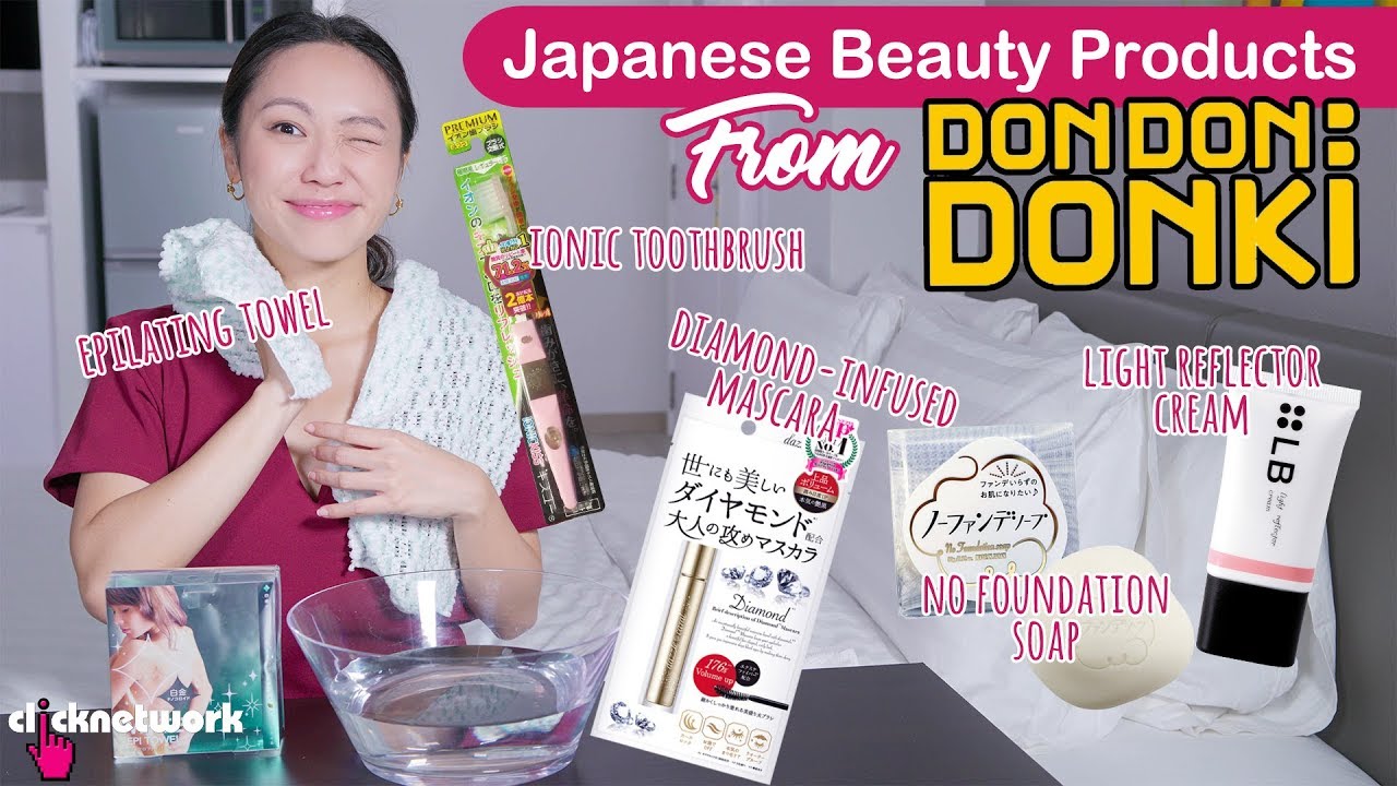 Japanese Beauty Products From Famous Discount Store Donki - Tried and Tested: EP132