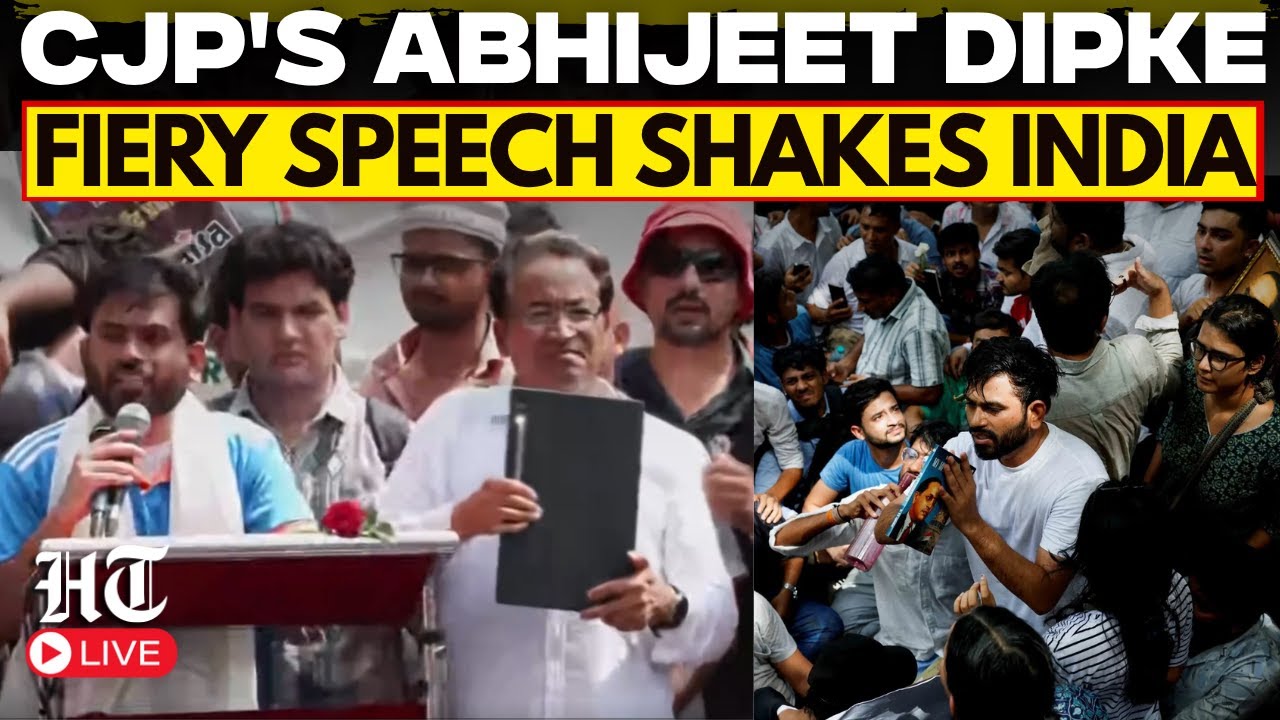 Cockroach Janta Party  Protest LIVE: CJP's  Founder Abhijet Dipke Speaks At Delhi's Jantar Mantar