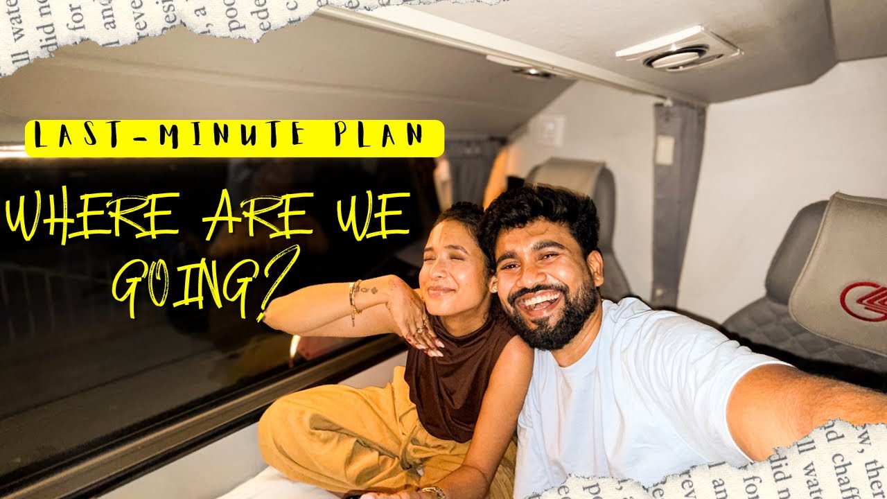 We didn’t plan this trip… can you guess where we’re going? 🤯