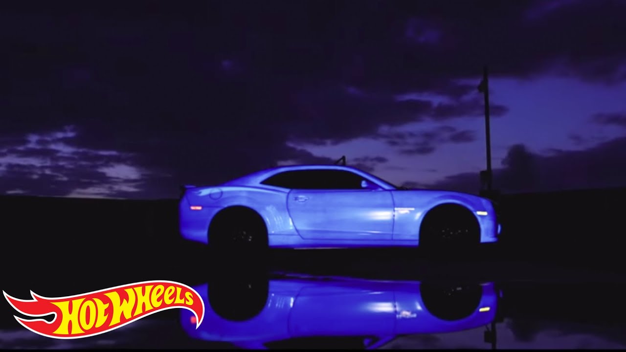 Behind the Scenes: Hot Wheels Chevrolet Camaro Glow-in-the-Dark Wrap | @HotWheels