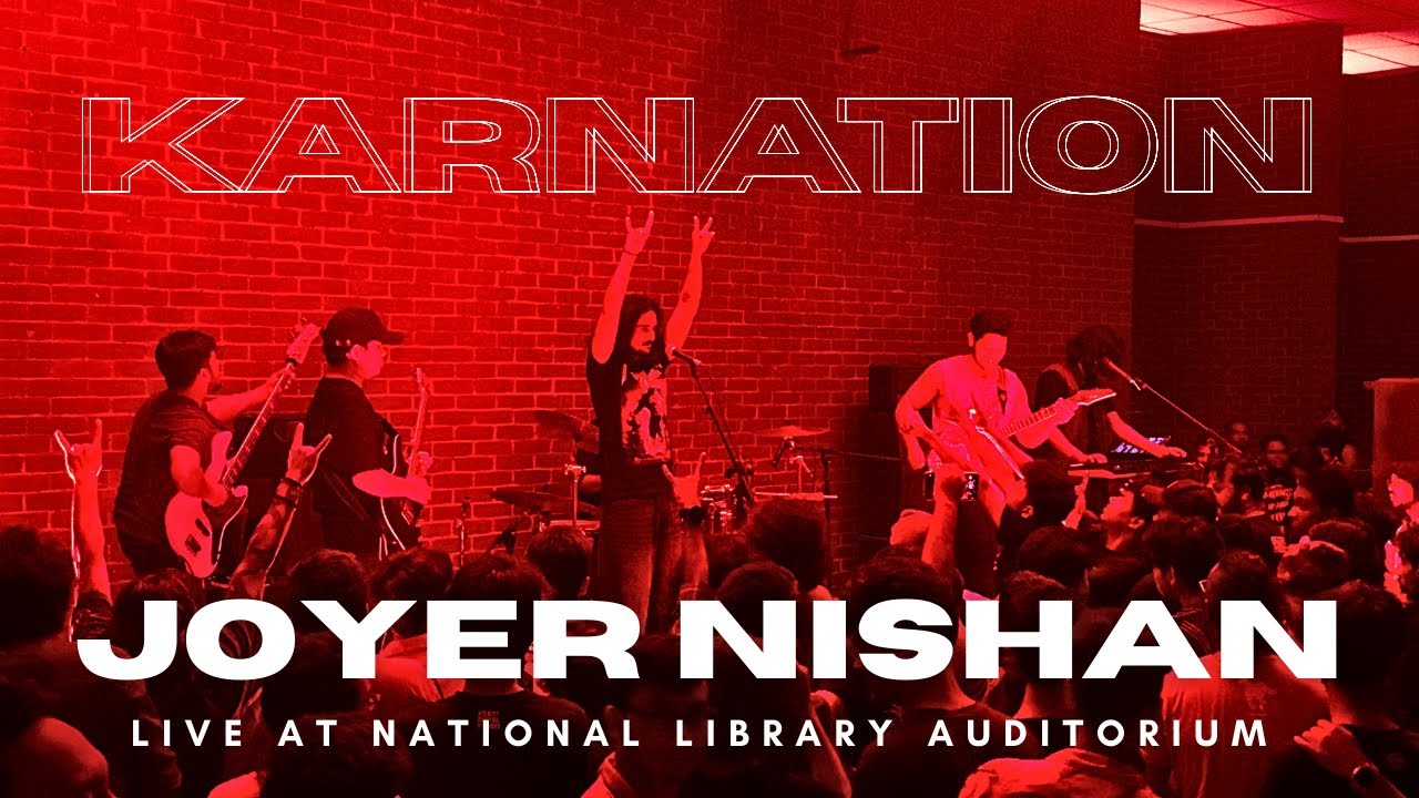 Joyer Nishan -  Karnation - LIVE at National Library Auditorium | Get Amped Series