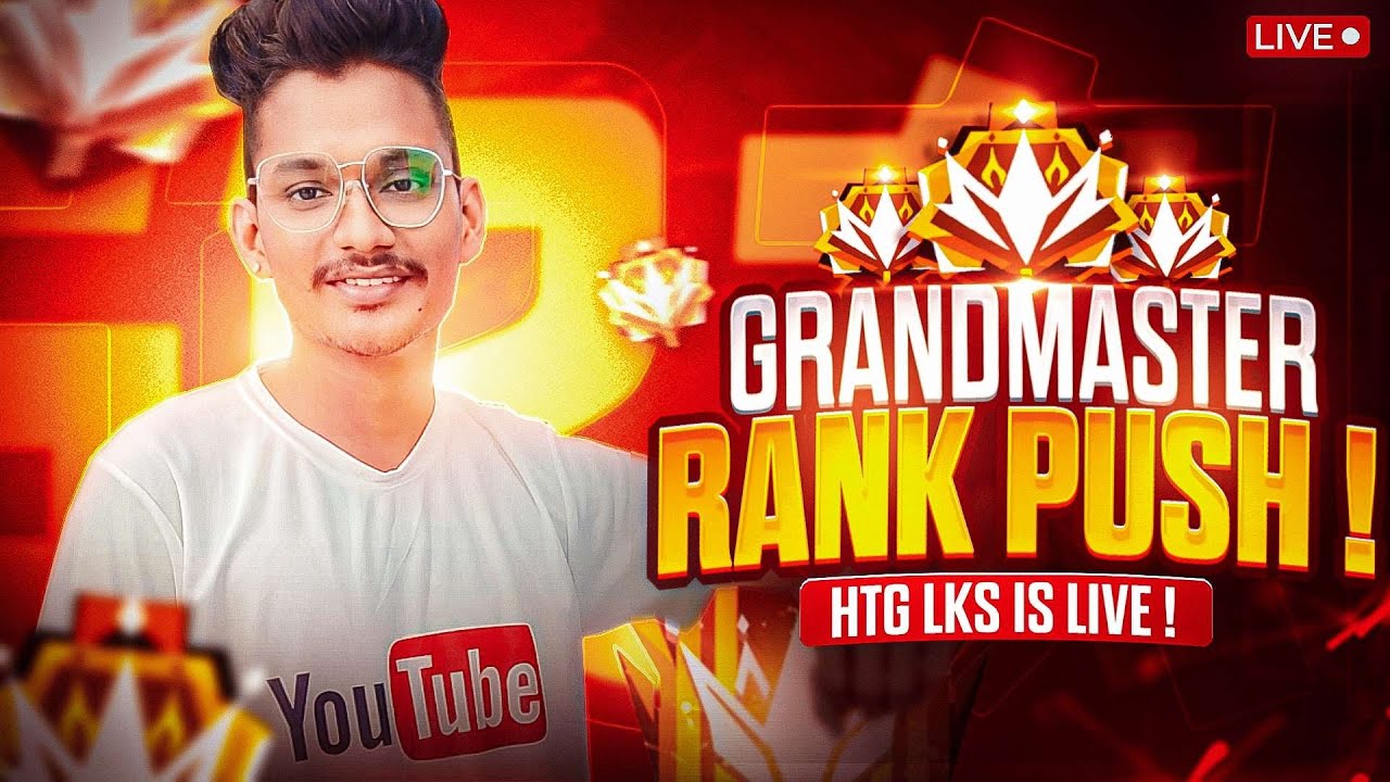 Rank Pushing Live In Free Fire Max - Free Fire Live Telugu - #hellotelugugamers #freefire