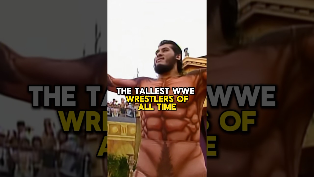 Tallest WWE wrestlers ever 💪 #wwe #wweshorts