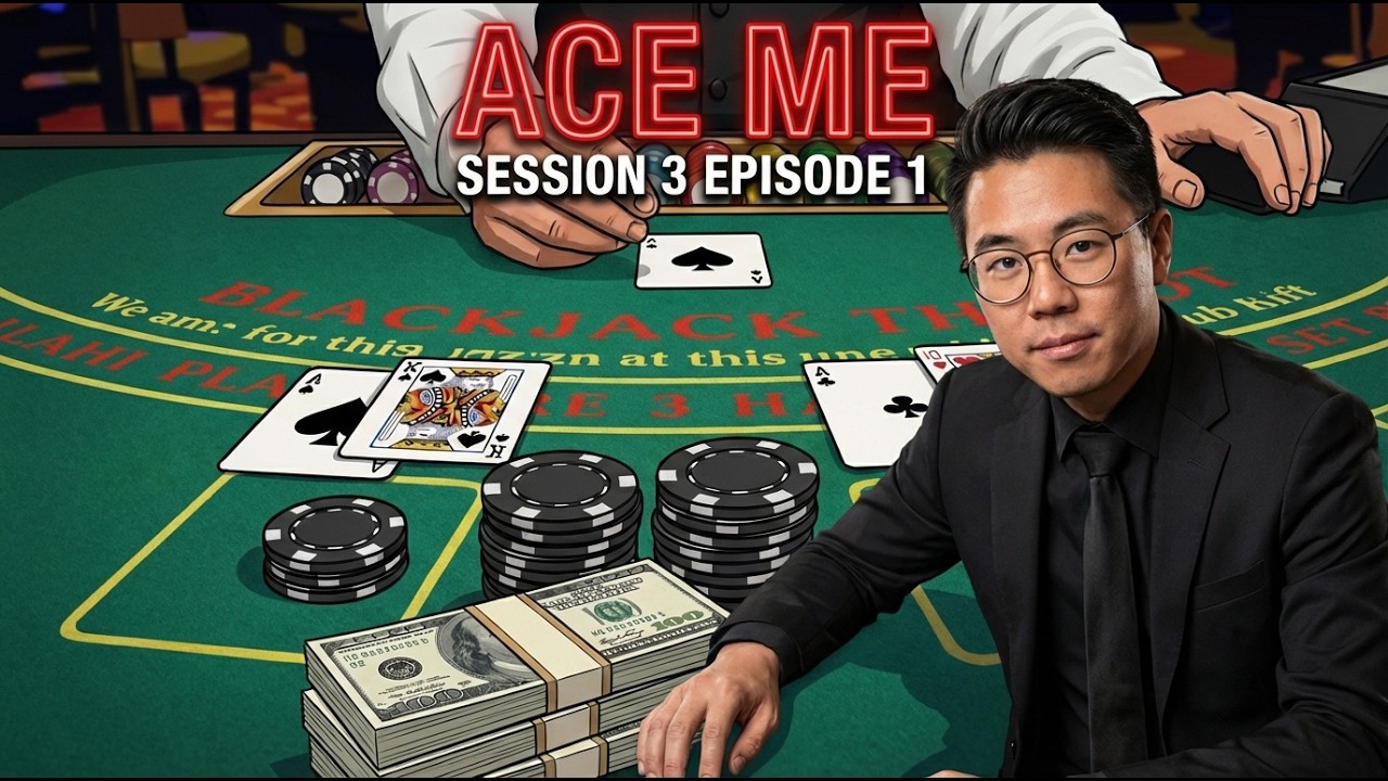 Session 3, Part 1 - $2,500 Buy-In live blackjack