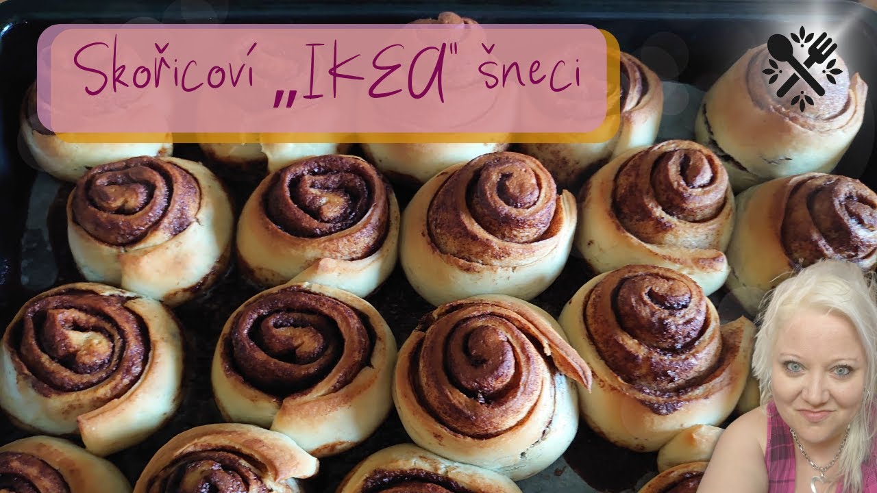 Dokonale nadýchaní Skořicoví  „IKEA“ šneci - Cinnamon rolls