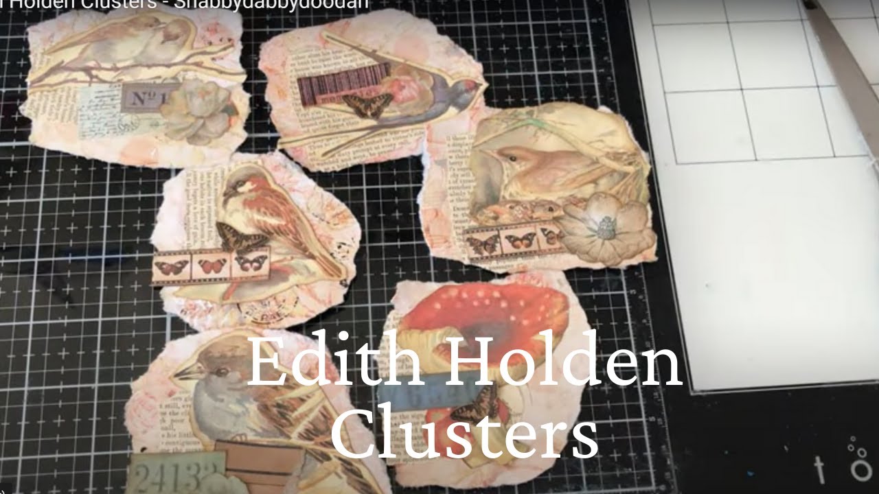 Edith Holden Clusters - Shabbydabbydoodah