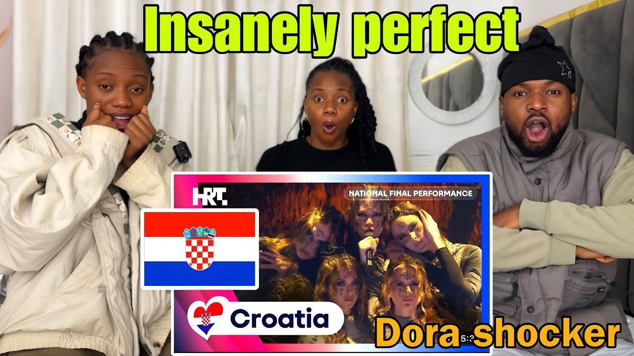 LELEK - Andromeda LIVE at Croatia National Final |This Was Magical! ✨ (REACTION 🇭🇷)