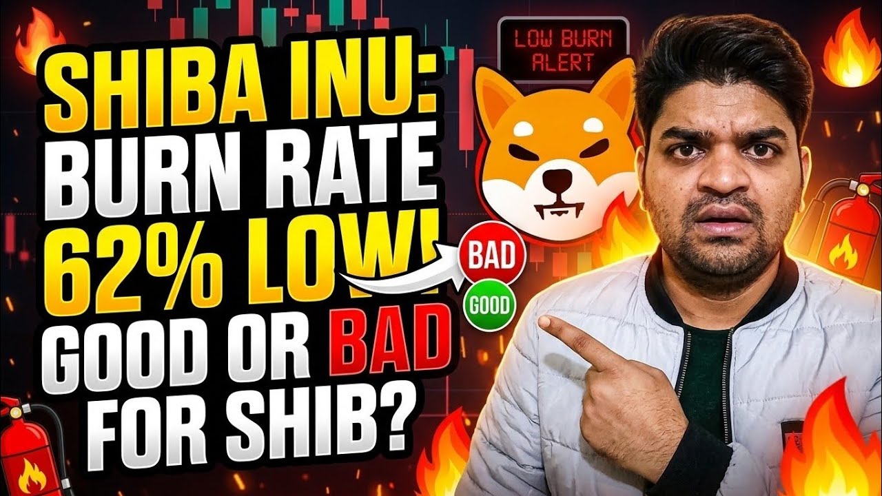 SHIBA INU BURN RATE DROPS 62%! Good Or Bad For Shib! 🚨